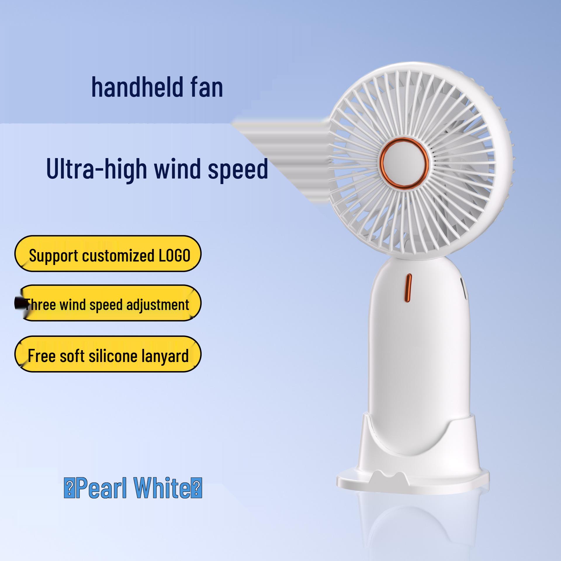 Children s Day Customizable Portable Handheld Fan with Lanyard