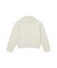 Clove [25Fw Clove] Full-Zip Knit Cardigan (Cream)