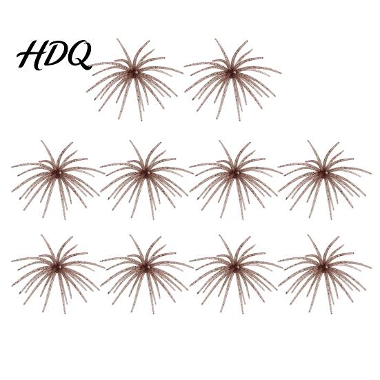 Sea Urchin Soft Baits for Bass Fishing Floating Lures Highly Elastic TPE Bionic Baits Lakes Flexible Realistic Tentacles Lures Trout Bluegill