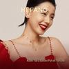 HEFANG Cute Five Blessings Necklace: Smiling Face Enamel Pendant for Women, High-End Luxury Clavicle Chain Fashion Accessory