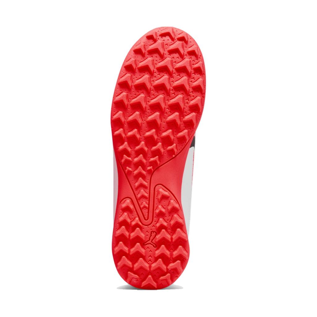 Puma Ultra Play TT Borrachas com Travas Chuteiras de Futebol Chuteiras de Futebol Infantil Branco Vermelho Preto 107533-01
