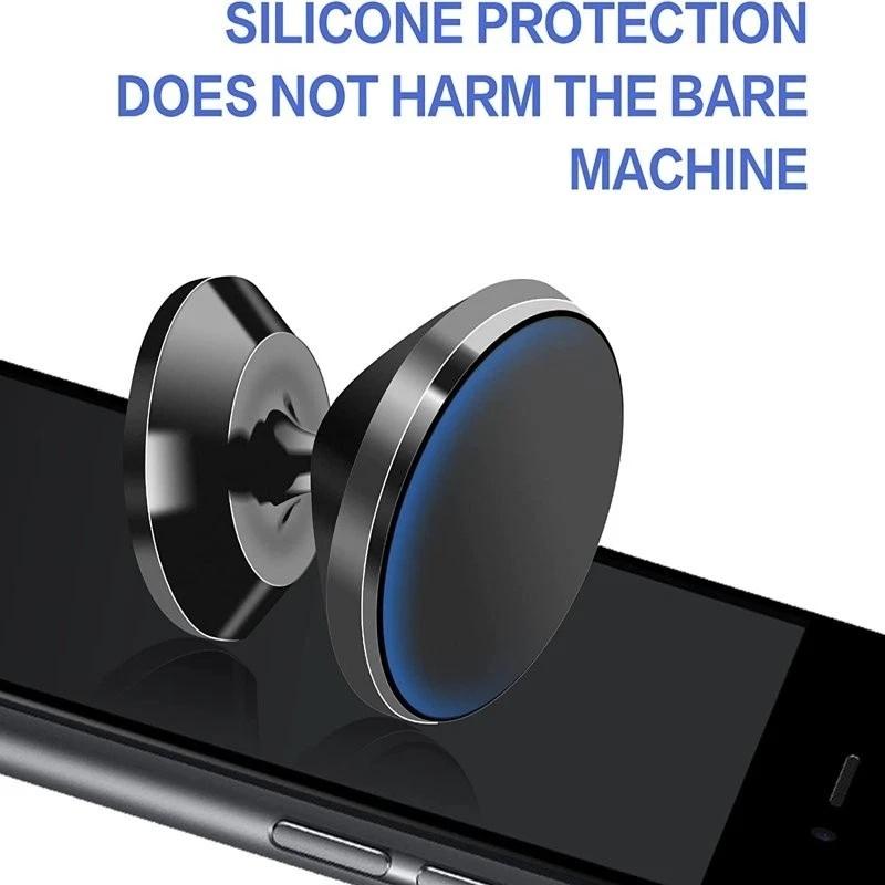 Xiaomi Manyetik Araç Telefon Tutucu Evrensel Araç Telefon Standı iPhone Xiaomi Huawei Samsung için Gösterge Paneli Duvara Monte Araç Mıknatıs Etiketi
