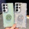 Gem Love Stand Is Suitable for Samsung S25 Ultra Mobile Case Flash Diamond S24 Flash Powder A56 Fashion A17