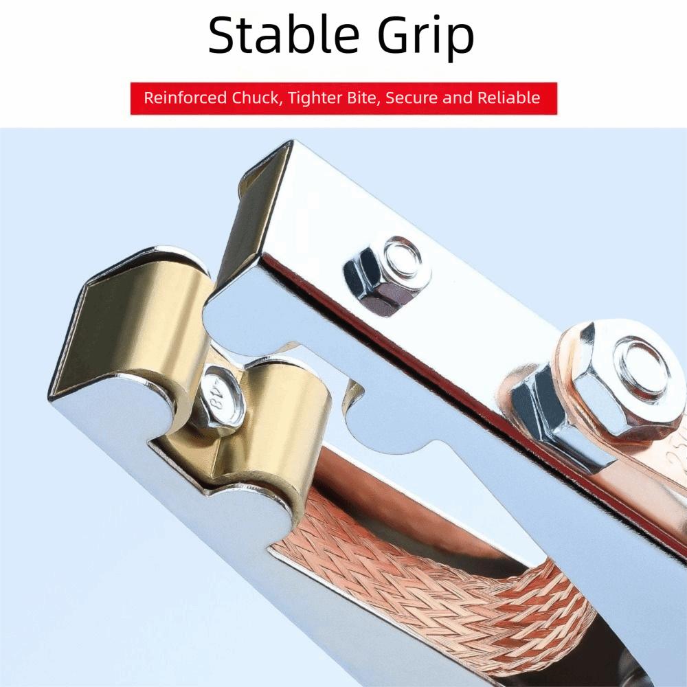 Heavy Duty Welding Grounding Clamp Manual Welder Grounding Connector Earth Ground Clip  TIG Welder