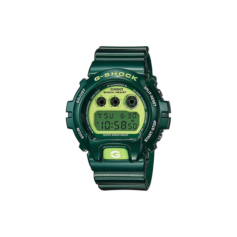 

Casio G-SHOCK Crazy Colors Moon Age Tide Calendar Multifunctional Alarm Clock Shockproof 200 Meters Waterproof Quartz Movement Japanese DW-6900CC-3