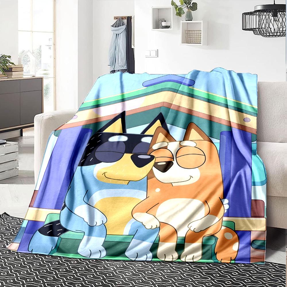 1 Stück B-Blucy Decke, Geschenk, für Männer und Frauen, Weiche Decke, Gut für Schlafsofa Couch Reisen, Leichte Flanelldecke