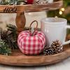 Apple Figurine Retro Fabric Decorative Figurine Cute Stuffed Weather Resistant Garden Art Ornament for Christmas Tray Tabletop Display Home