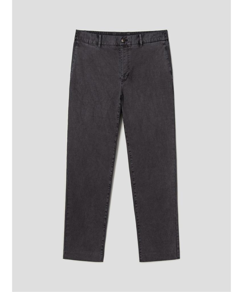 SHIFT.G Garment Dyed Cotton Slacks Gray