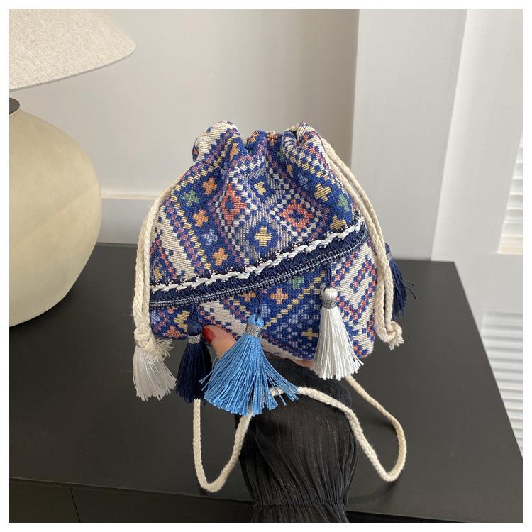 Bag Women's Merry Su Mini Small Mobile Phone Bag Stylish High-value Crossbody Bag Retro Versatile Shoulder Bag