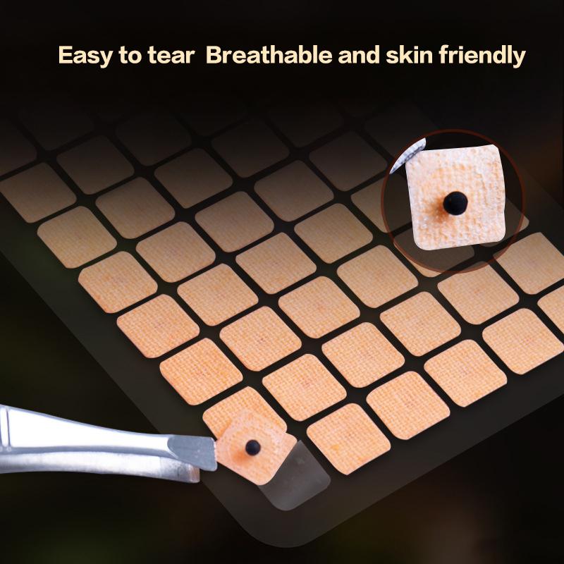 Vaccaria Seed Ear Acupressure Patch, 600pcs for Headache, Stress & Insomnia Relief, Needle-Free Auriculotherapy Kit