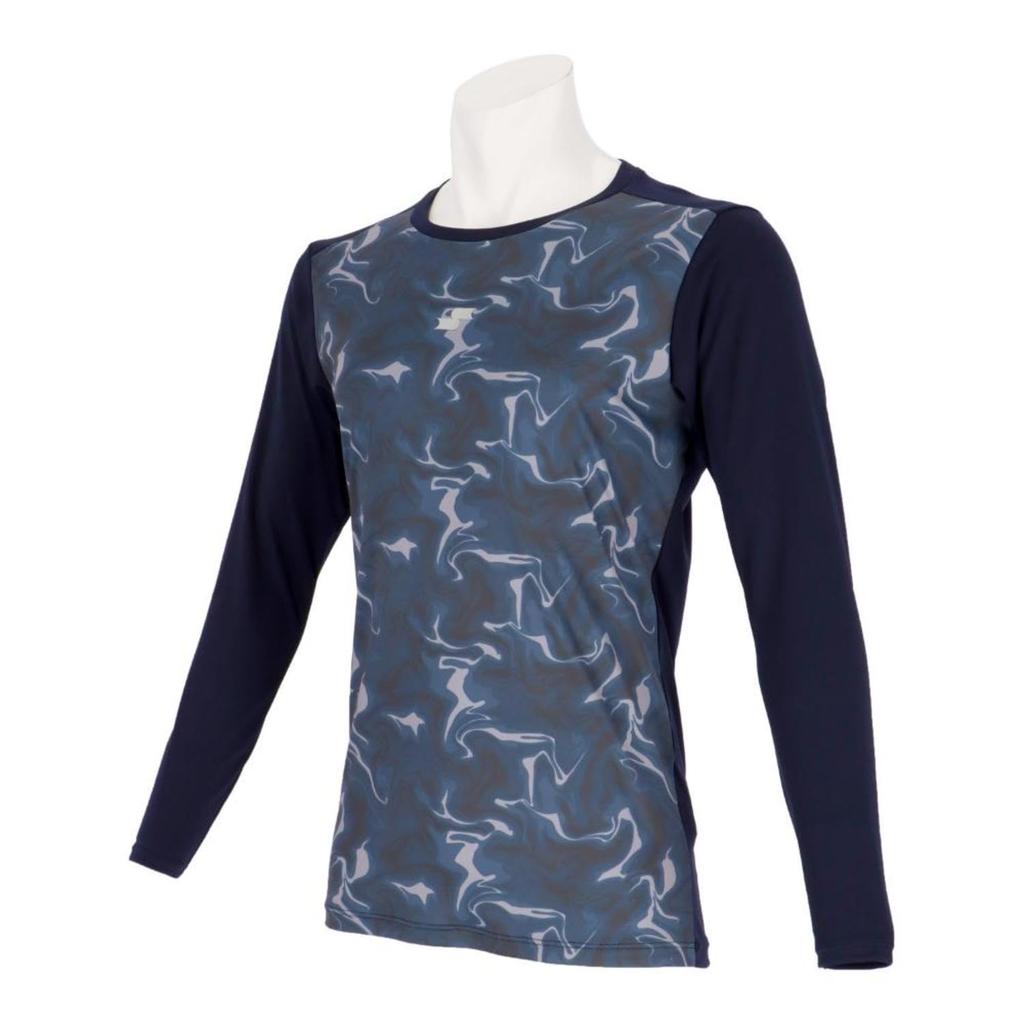 SSK Graphic Long Sleeve Low Neck Undershirt BUE241LL