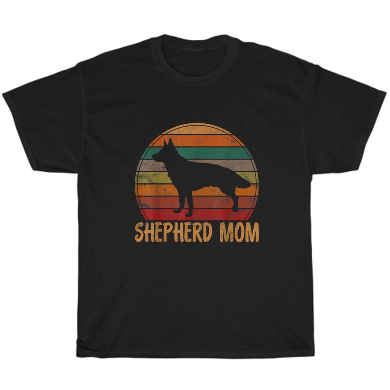 German Shepherd Mom Vintage Graphic Tee Unisex T-Shirt Dog Pet Lover Gift XXXL