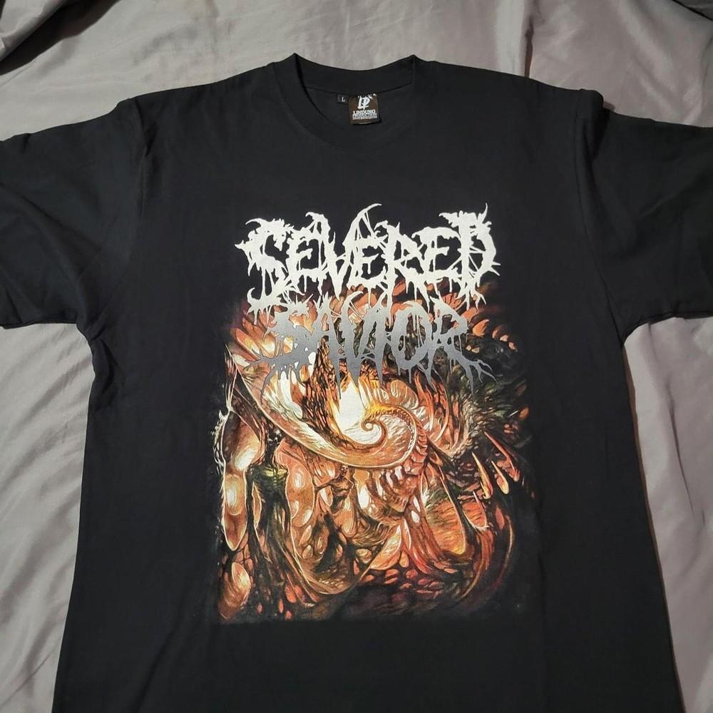 Severed Savior Servile Insurrection album art t-shirt 1F2332 Unisex T-Shirt XXXXL