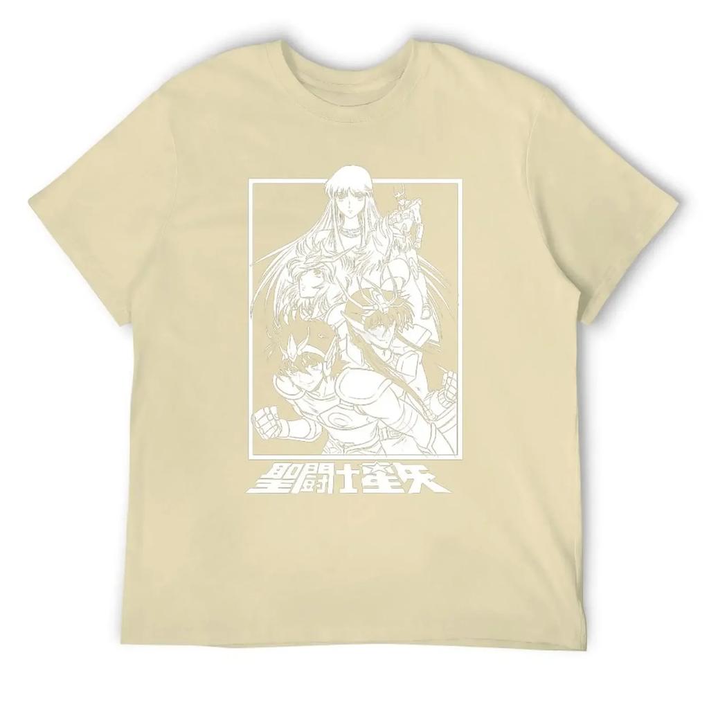 SAINT SEIYA Classic For Sale Round Neck T-shirt Movement Tees Top Quality Funny Novelty Travel USA Size