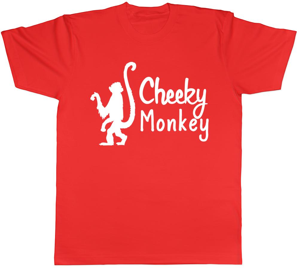 Cheeky Monkey Unisexs Unisexs Ladies Unisex TShirt S