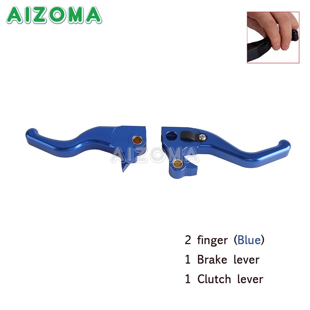 2/3 Finger Motorcycle Front Brake Handle Clutch Levers For Harley Sportster XL XR 1200 883 50 Nightster Roadster Iron 2004-2013