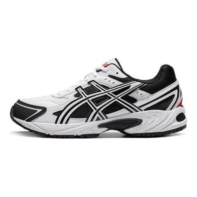 Gel-170 Tissu Cuir Synthétique Tissu Oxford Décontracté Haut Bas Chaussures de Papa Baskets Unisexe Noir Blanc 1203A096-021