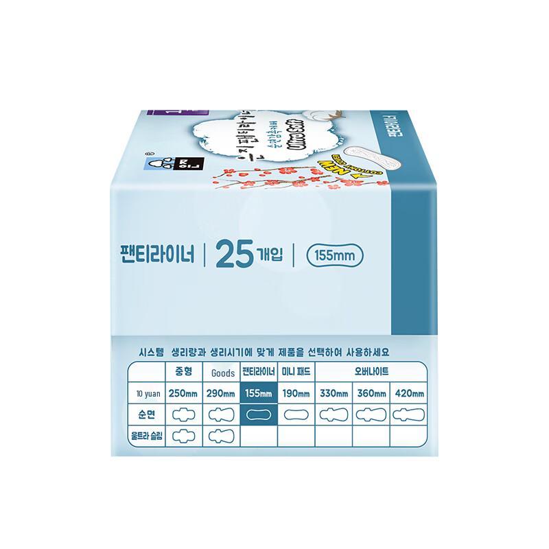 Eunjee Absorbante zilnice respirabile cu senzație de nor 155mm