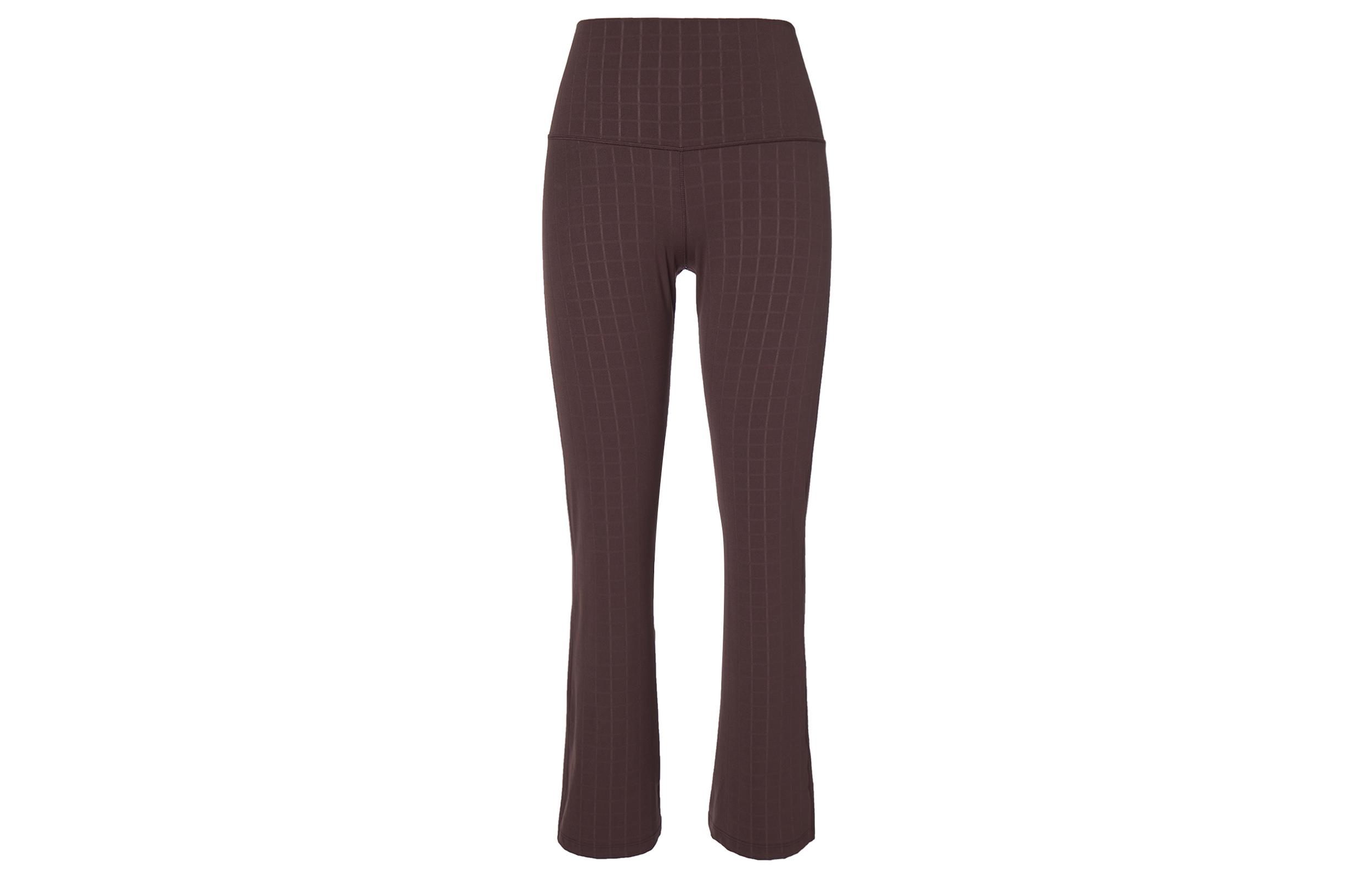 Nike Knitted Sweatpants Women s Earth Umber Moderate Flared Pants FB4494-227 S