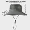 Adjustable Fisherman Hat Big Eaf Mountaineering Hat Portable Sunshade Hats  Unisex