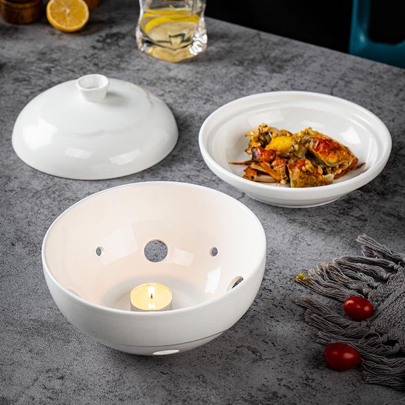 Jinmeili Ceramic Round Food Warming Plate