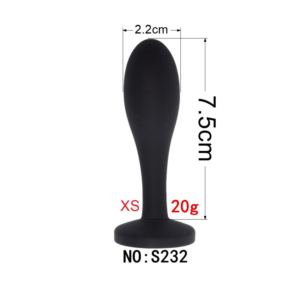 Silicone Detachable Tail Excluding Diamond Screw Anal Plug Accessory