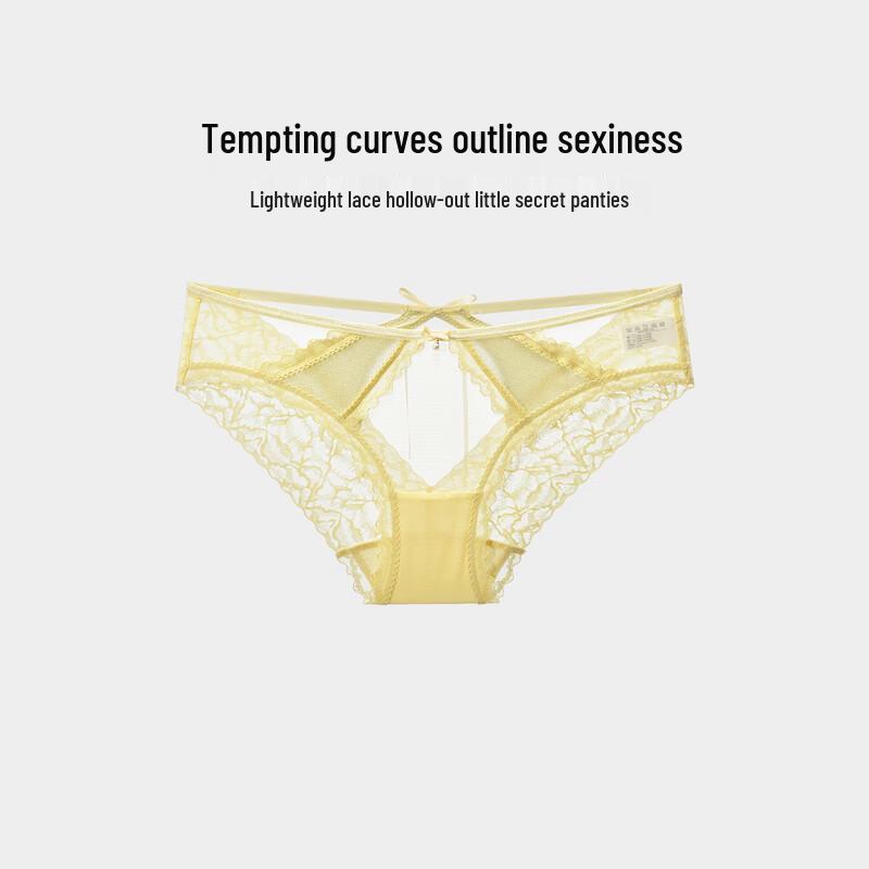 Mybody Lightweight Sexy Lace Low-Rise Briefs for Women
