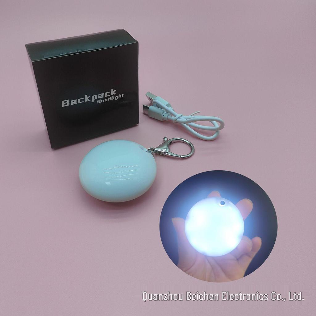 Heart-Shaped Keychain Night Light & Christmas Gift