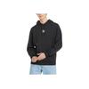 Puma Logo Print Loose Hoodie Pullover Men Tops Black 535305-01