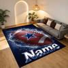 Custom Football Star Area Rug Living Room Nonslip Soft Carpet For Bedroom Game Playroom Sofa Office Home Decor Doormat Christmas Gift C10360