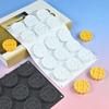 Stampi per dolci in silicone per uso alimentare Realizzano 15 Waffle Rotondi Cioccolatini E Biscotti Articoli Multiuso per la Cottura