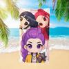 1pc Chibi Anime Girl Beach Towel, Microfiber Quick Dry, Ideal for Kids Adults Beach Pool Swim Bath Vacation Travel Daily Use