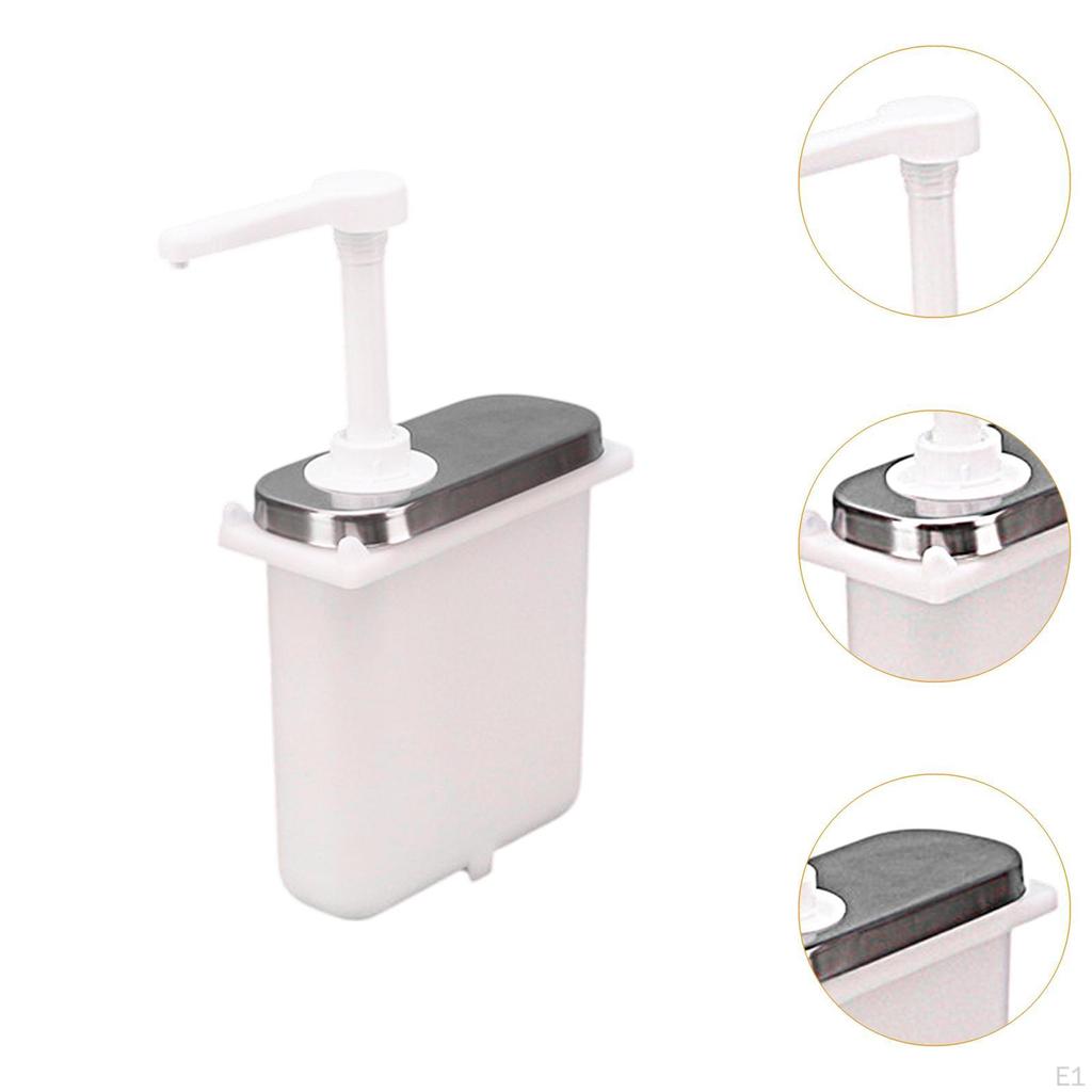 Condiment Pump Bottle for Sauces, Dressings, And Syrups Home Restaurant