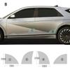 Maniglia Porta Triangolare Pellicola Protettiva Vernice PPF per Hyundai IONIQ 5 2022-2024 8.5mil TPU