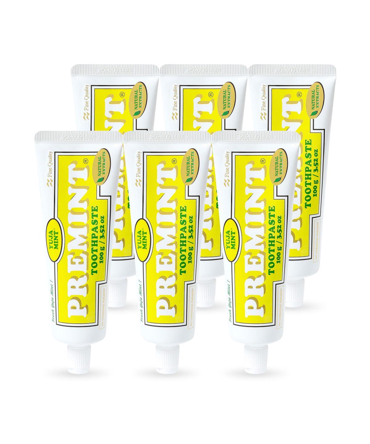 Yuzu Mint Toothpaste 100g 6 Pack