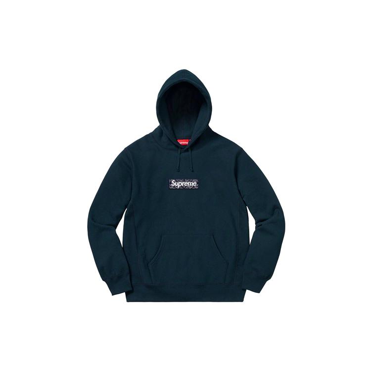 Supreme Bandana Box Logo Hættetrøje SUP-FW19-10827