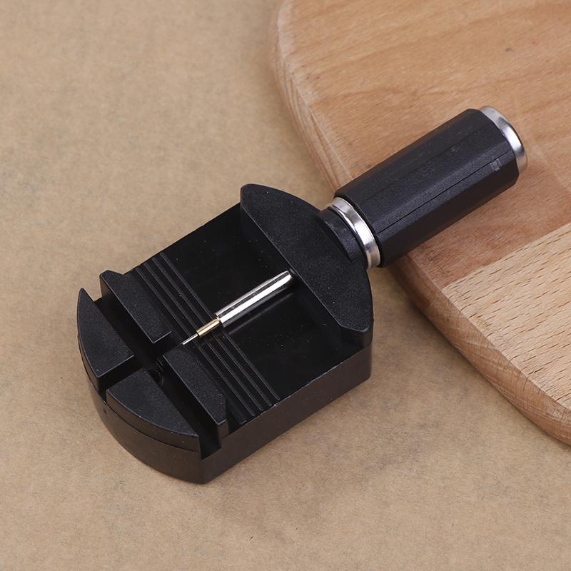 

1 шт. Инструменты для часов, приспособление для снятия ремешка, регулировка часов, крепление для ремешка, штифты для часовщиков, набор для ремонта часов, профессиональный ремонт часов чёрный