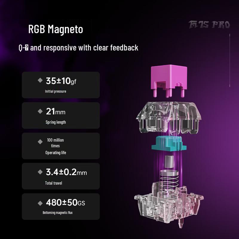 GravaStar W75 PRO Magnetic Gaming Keyboard