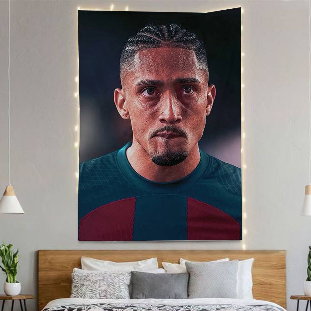 Football Star Bbrazil Rraphinhas 11 Flags Wall Hanging Background Art Banner For Bedroom Home Outdoor Decor