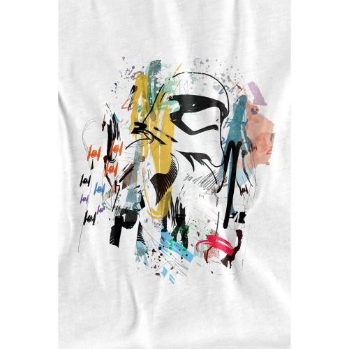 Star Wars Mens Stormtrooper Abstract T-Shirt