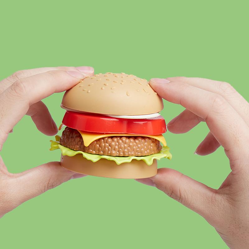 Děti Předstírají Simulace Jídla Hračky Dítě Hraje Dům Hamburger Hot dog Hranolky Kuchyňská Sada Hračky Rychlé Občerstvení Vzdělávací Hračky
