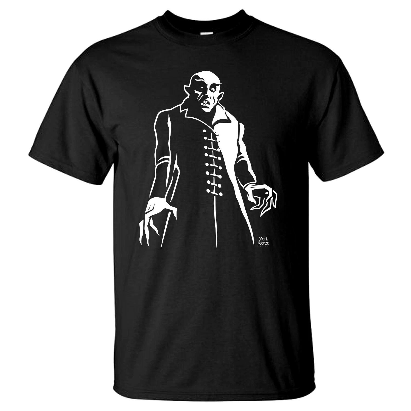 Nosferatu T-Shirt - Classic Horror Movie Vampire - 100% Preshrunk Cotton T-Shirt XL