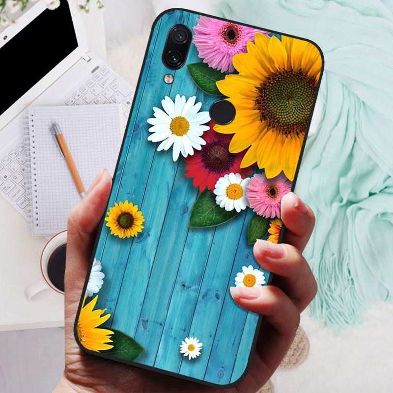 For Xiaomi Redmi Note 7 Pro Case Shockproof Silicone TPU Back Cover For Redmi Note7 7Pro Note7Pro Couqe Funda Protective Capa