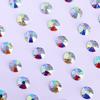 Hand-Sewn Water Drop Resin Rhinestones Brooches - Vintage DIY Clothing Accessories