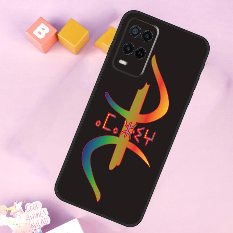 

Amazigh Flag Case For Oppo A17 A57 A16 A76 A96 A60 A40 A80 A18 A38 A58 A78 A98 A15 A54 A74 A94 A6 A5 Pro OPPO A91