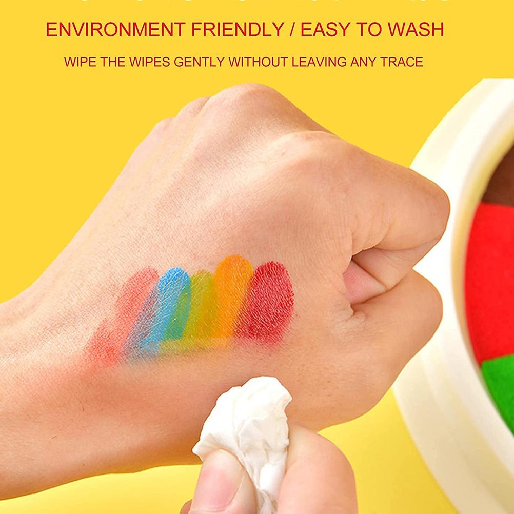 Funny Finger Painting Kit for Kids Non Toxic Washable Finger Paint Finger Drawing Toys DIY Crafts