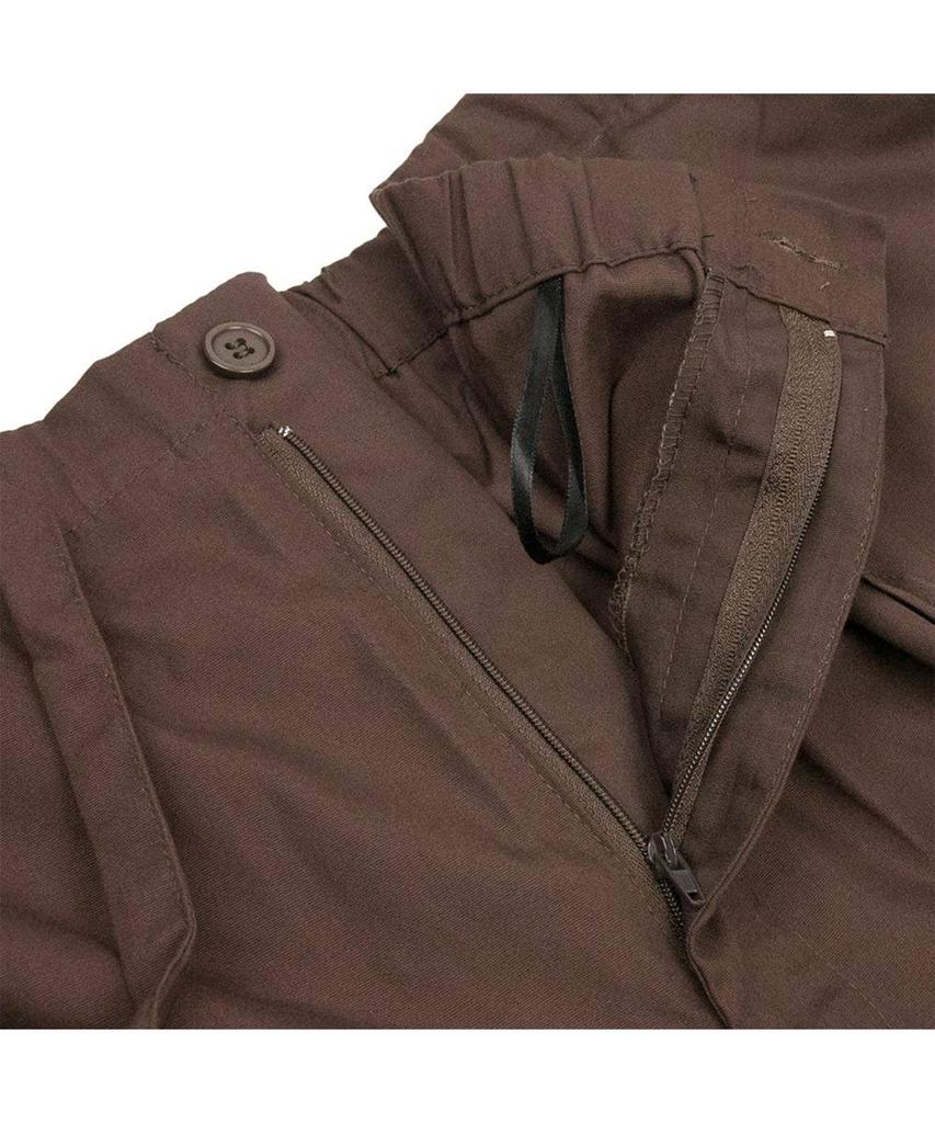 Samue Large Sizes Suitable for All Seasons [KYOETSU] Men's (Japanese workwear) - Summer/Winter, Available, (LL, Brown)