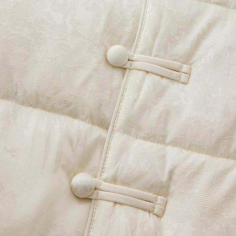 IEF French Style White Duck Down Winter Jacket