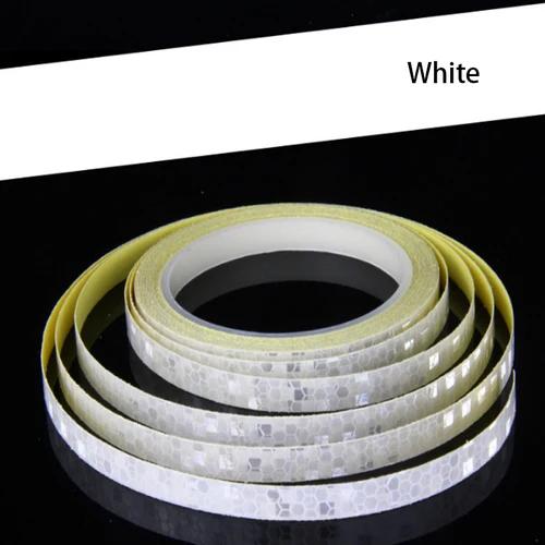 8 Meter Car Styling Reflective Stripe Tape Motorcycle Bike Body Rim Wheel Stripe Tape Stickers Decorative Blue/Red/Yellow