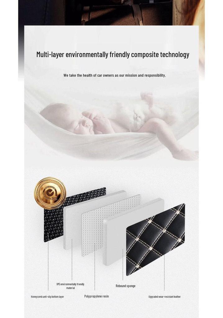 Haval H6L Trunk Mat: Eco-Friendly Large SUV Interior Tail Box Mat